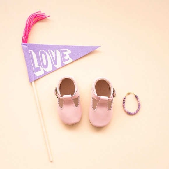 Riley T-Straps - Scalloped - Sweet Pink - Picture 2 of 15